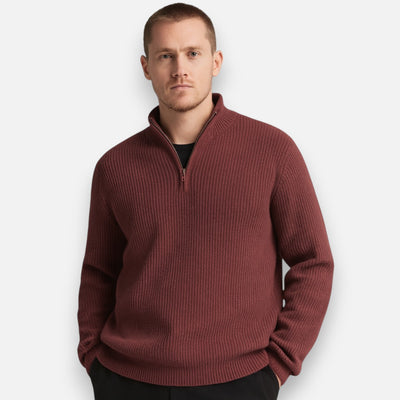 Mivora London | Men’s Business-Casual Zip Sweater