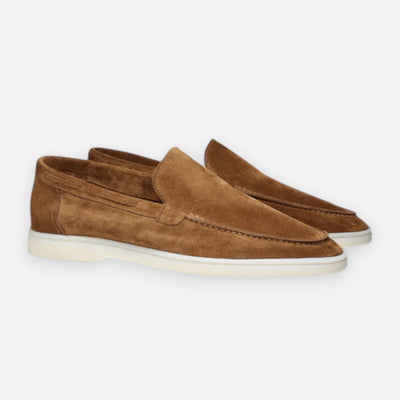 Mivora London | Men’s Suede Loafers with Classic Design