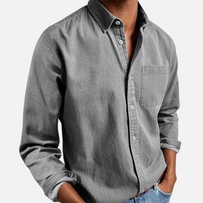 Mivora London | Men’s Whisper-Soft Long-Sleeve Shirt
