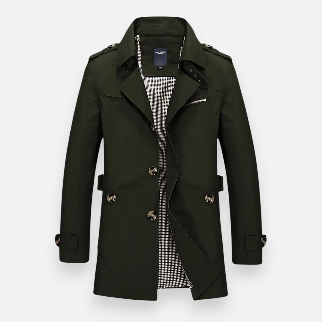 Mivora London | Men’s Whisper-Light Winter Trench Coat