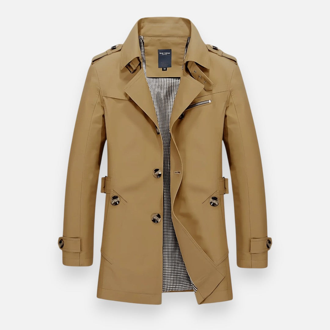 Mivora London | Men’s Whisper-Light Winter Trench Coat