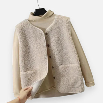 Mivora London | Women’s Velvety Plush Vest