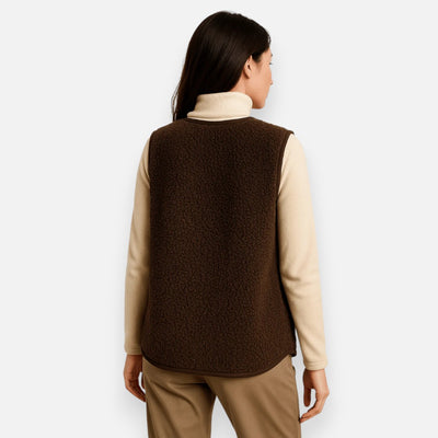 Mivora London | Women’s Velvety Plush Vest