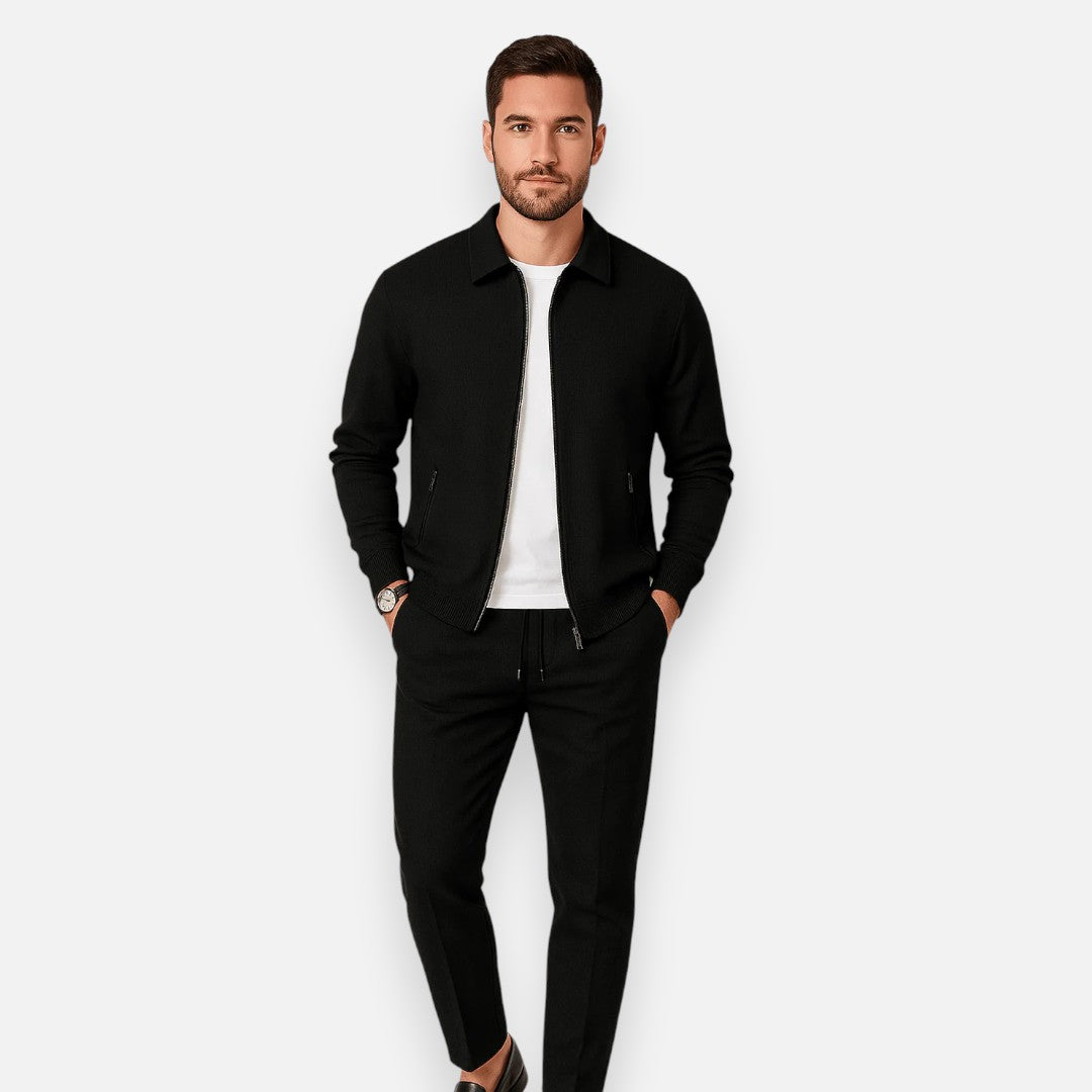 Mivora London | Men's Textured Waffle-Knit Set