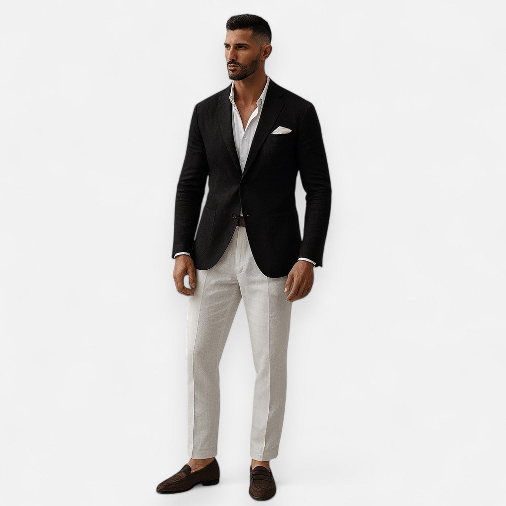 Mivora London | Men's Slim Fit Blazer For Formal & Casual Wear