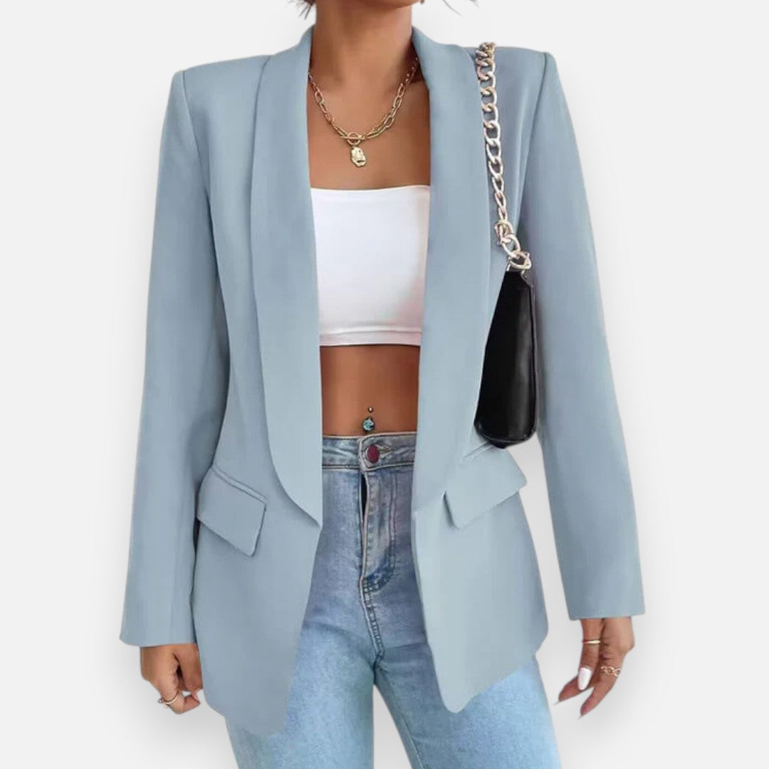 Mivora London | Women’s Tailored Blazer – Sculpted Elegance & Effortless Versatility