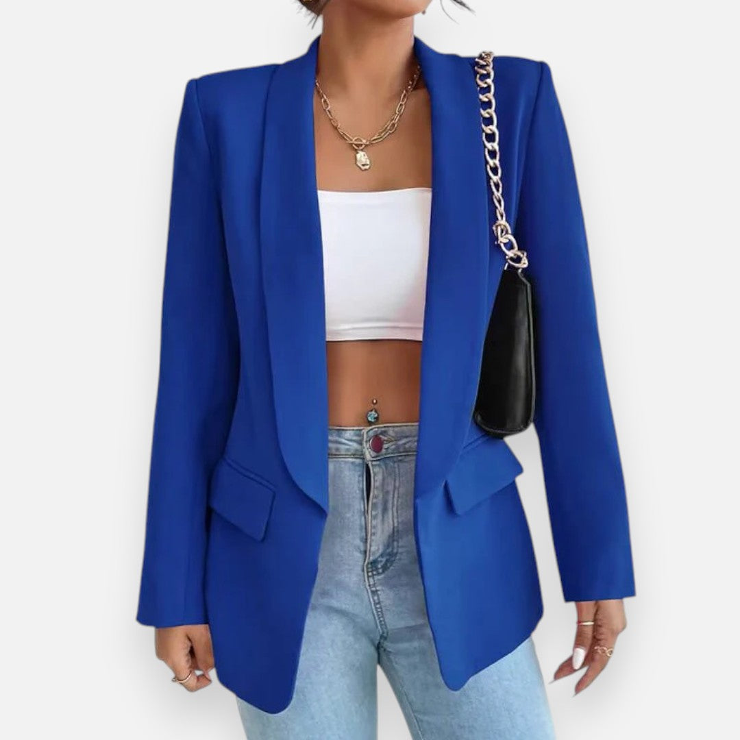 Mivora London | Women’s Tailored Blazer – Sculpted Elegance & Effortless Versatility