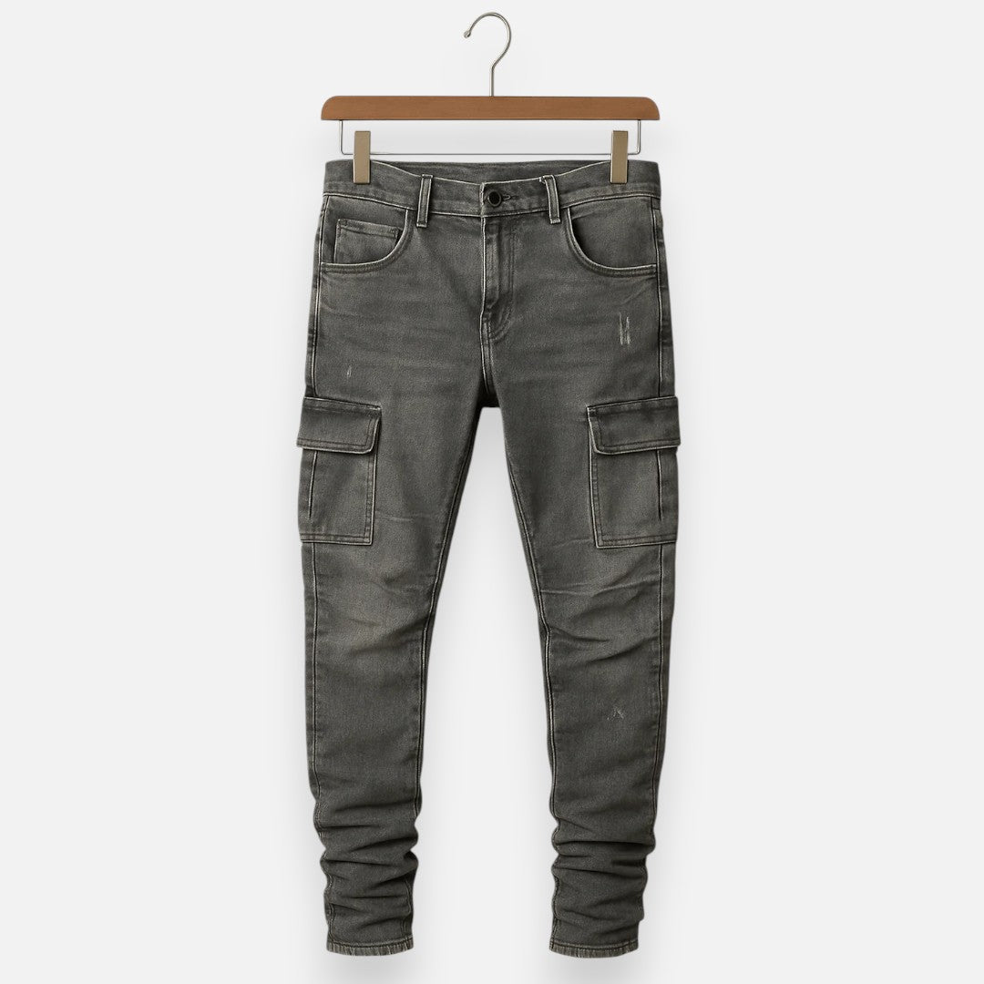Mivora London | Men’s Silky-Stretch Cargo Trousers