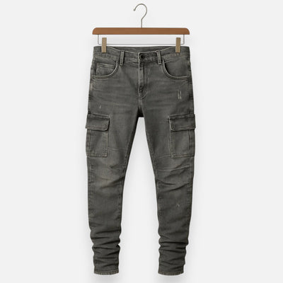 Mivora London | Men’s Silky-Stretch Cargo Trousers