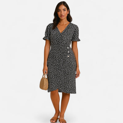 Mivora London | Summer Printed Midi Dress