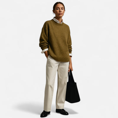 Mivora London | Women’s Soft Knit Sweater – Elegant Comfort for Every Day