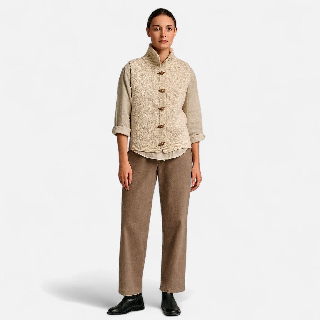 Mivora London | Women’s Whisper-Soft Knitted Vest