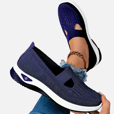 Mivora London | Slip-On Comfort Walking Shoes With Cushioned Sole
