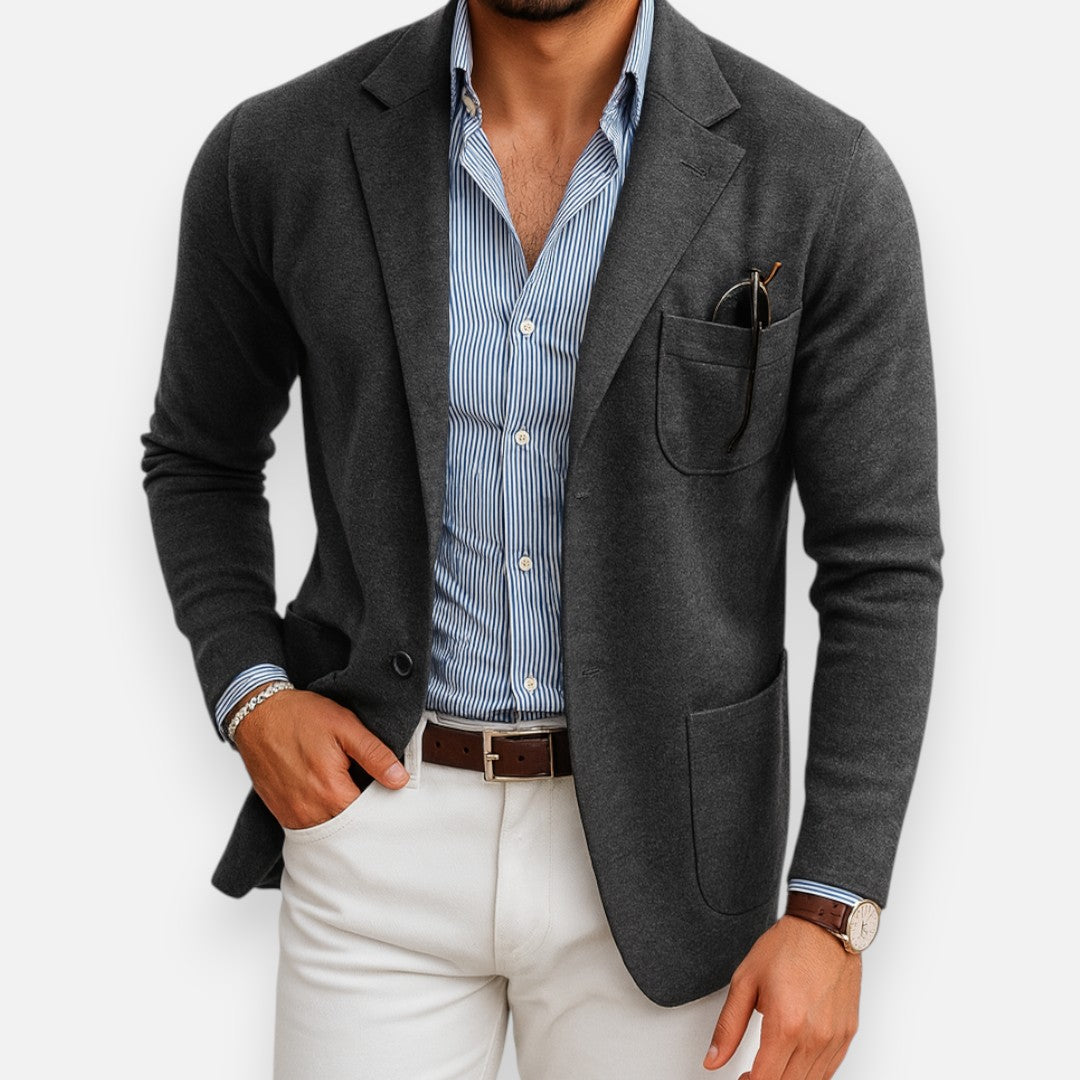 Mivora London | Men's Lightweight Slim Fit Casual Blazer