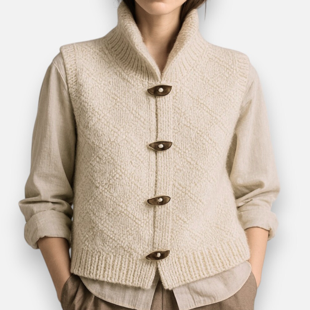 Mivora London | Women’s Whisper-Soft Knitted Vest