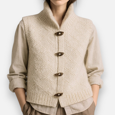 Mivora London | Women’s Whisper-Soft Knitted Vest