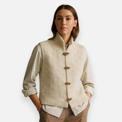 Mivora London | Women’s Whisper-Soft Knitted Vest