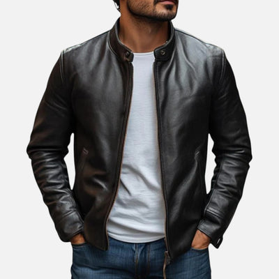 Mivora London | Men’s Tailored Collar Jacket – Refined Ease for Every Occasion