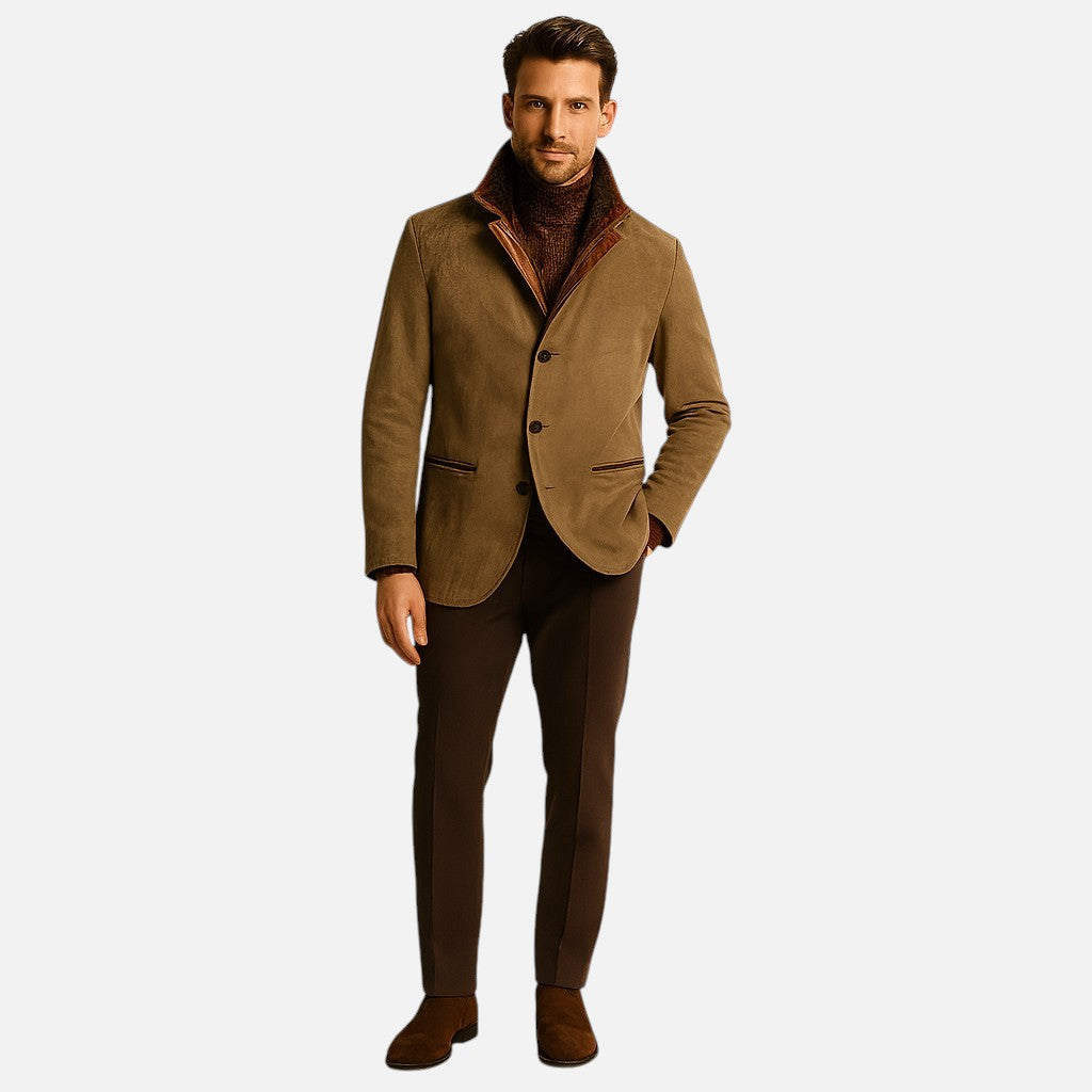 Mivora London | Men’s Tailored Blazer – Refined Structure & Effortless Authority
