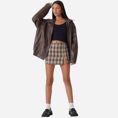 Mivora London | Women's Loose-Fit Casual Jacket With Relaxed Silhouette