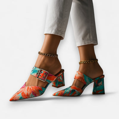 Mivora London | Women's Comfort Heeled Shoes With Supportive Insole and Elegant Design